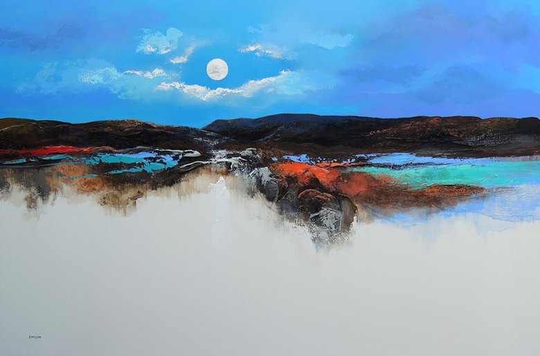 Image of art work “Moonlight in Maradise”