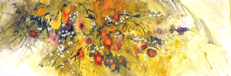 Image of art work “Bursting Floral”