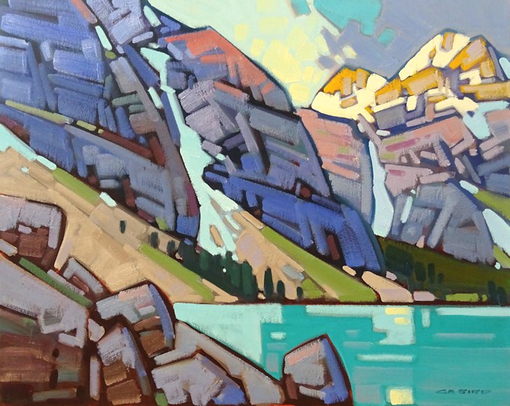 Image of art work “DayBreak at Moraine Lake”