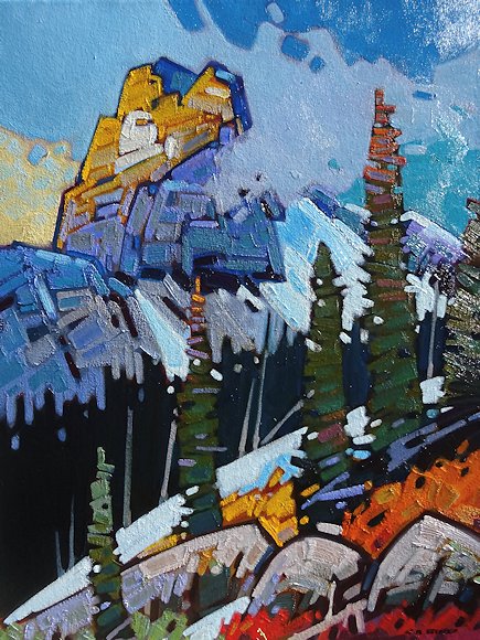 Image of art work “Breaking Weather at Cathedral”
