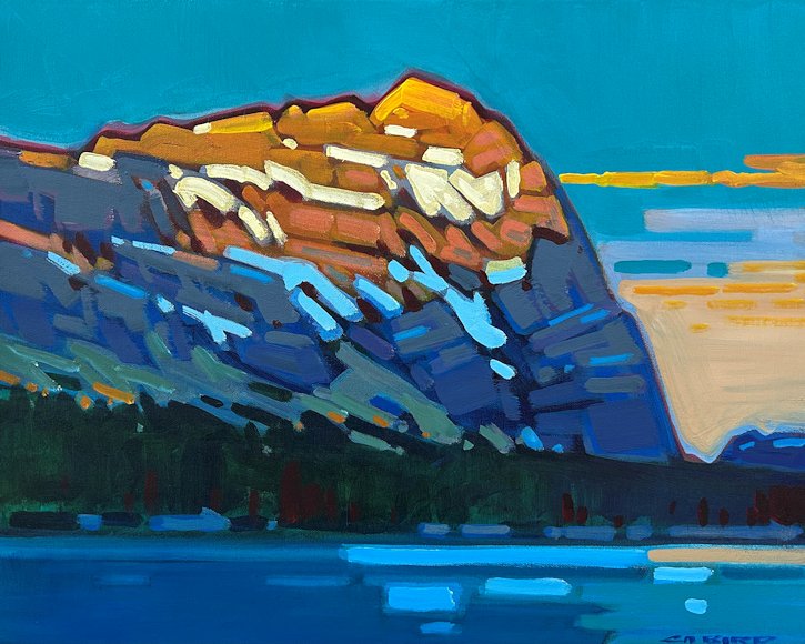 Image of art work &ldquo;Close of Day Over Lake O