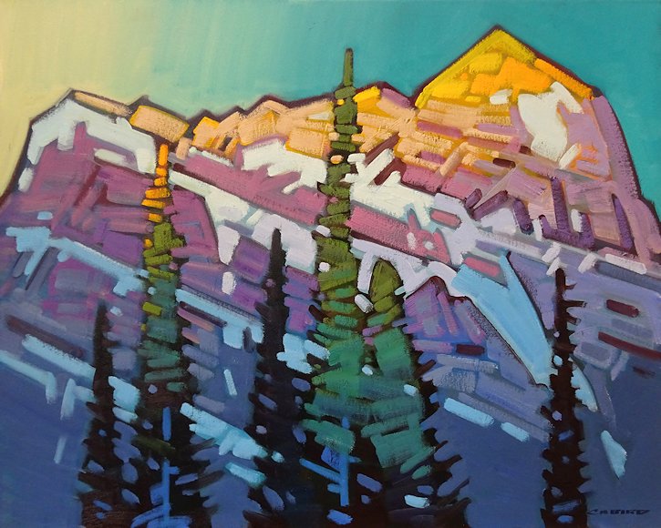 Image of art work “Alpenglow Over Cavell”