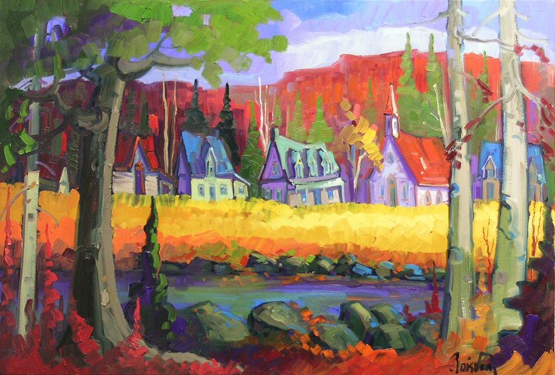 Image of art work “Petite Chapelle a la Campagne”