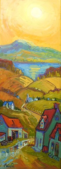 Image of art work “Soleil Sur Charlevoix”