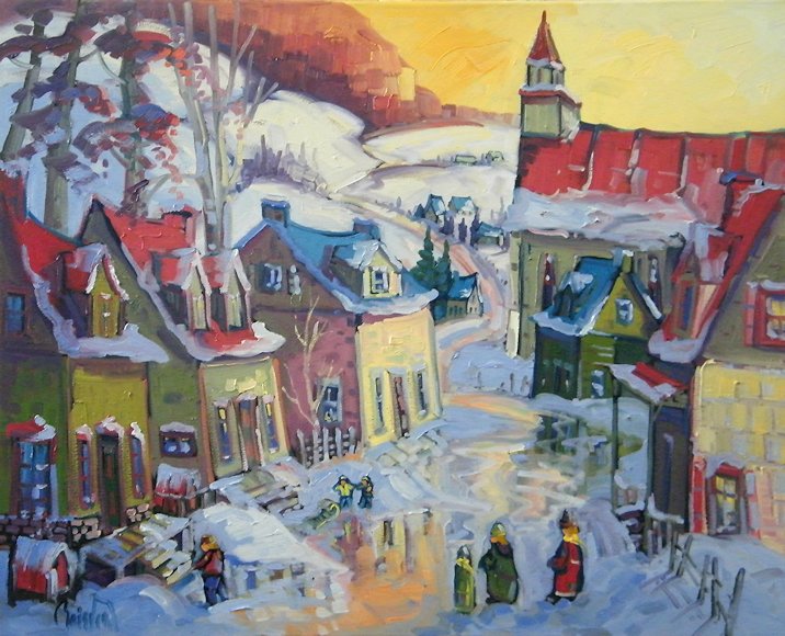 Image of art work “Sortie Familiale au Village”