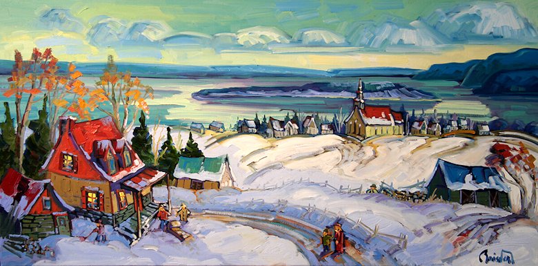 Image of art work “St-Andr de Kamouraska”