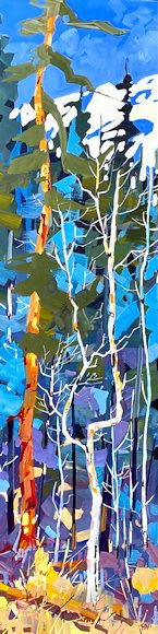 Image of art work “Alpine Aspens”