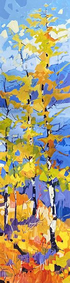 Image of art work &ldquo;At the Edge of Blue&rdquo;