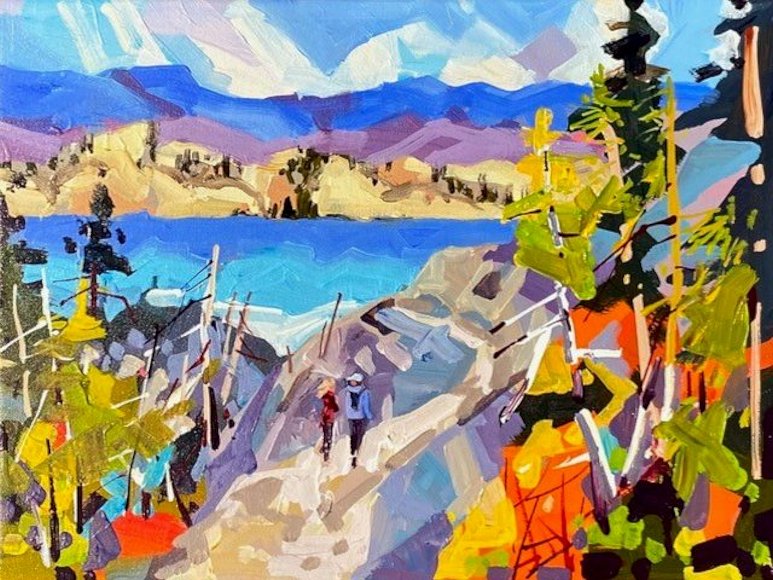 Image of art work &ldquo;Walking the Okanagan&rdquo;
