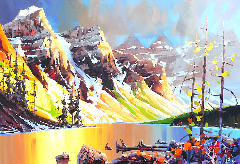 Image of art work “Moraine Lake Morning”