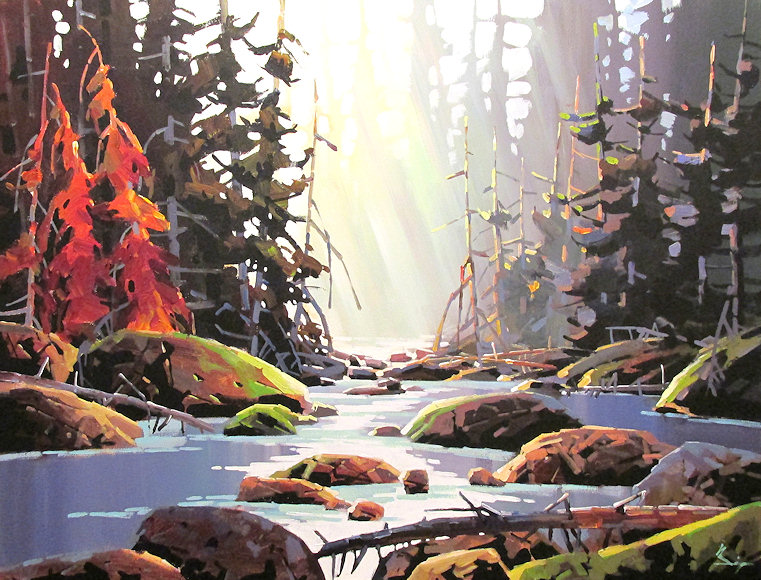 Image of art work “Autumn on the River”