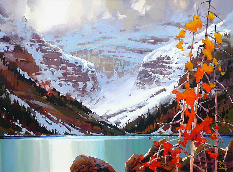 Image of art work “Full Nature Lake Louise”