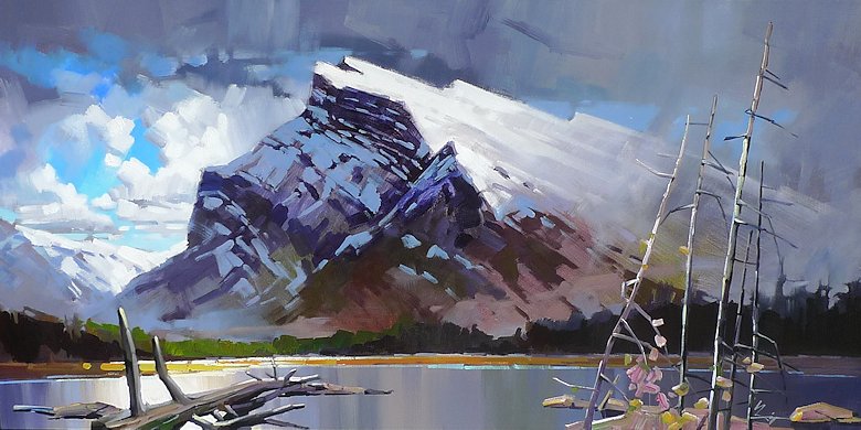 Image of art work “Mount Rundle”