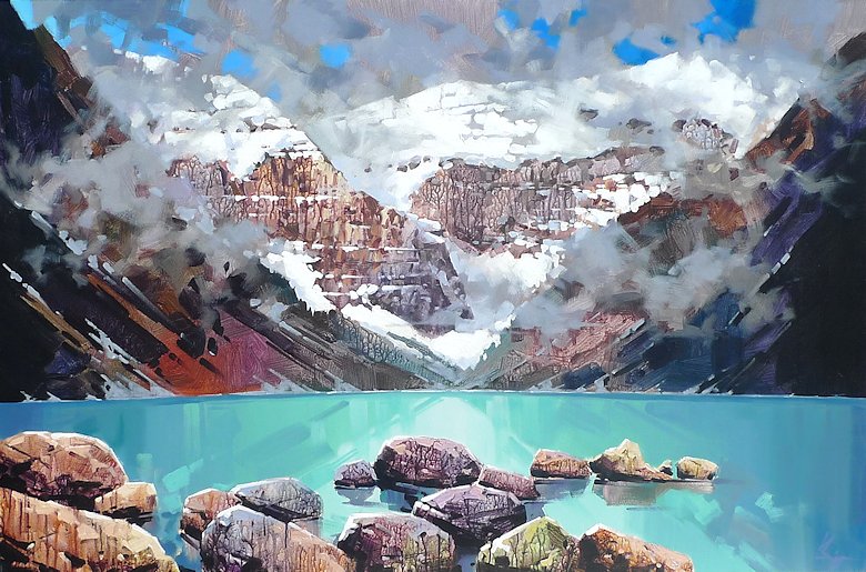 Image of art work “Lake Louise in May”