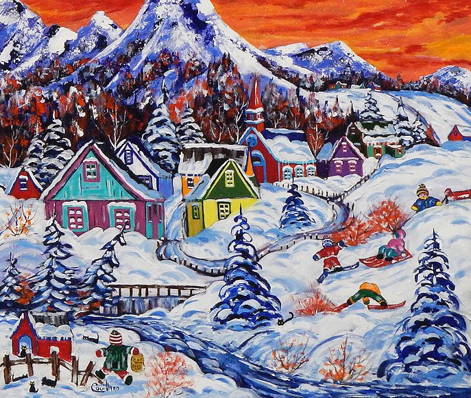 Image of art work “Snow Fans”