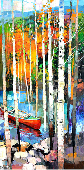 Image of art work “Canoe Trail”