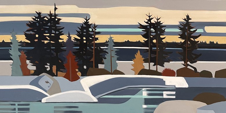 Image of art work “Glenmore Sunset”