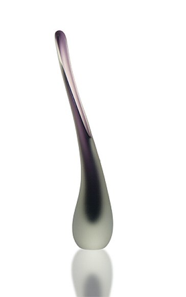 Image of art work “Bluish Dark Violet Veer Vase”