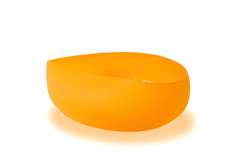 Image of art work “Saffron Topography Bowl Large (JG1635-18)”