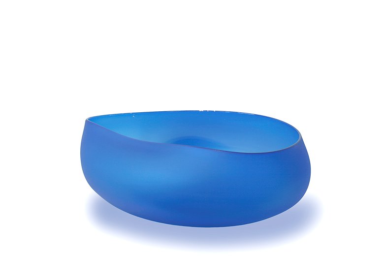 Image of art work “Cerulean Topography Bowl Large (JG1636-18)”