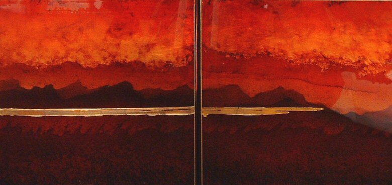 Image of art work “Prairie Fire 3 and 4”