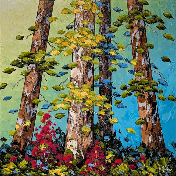 Image of art work “Beautiful Trees”