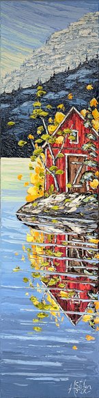 Image of art work “Old Fishing Shed”