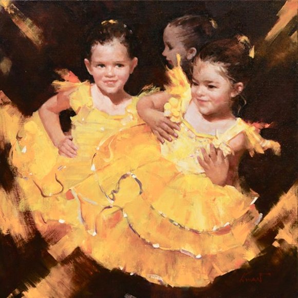 Image of art work “Three Baby Ballerinas”