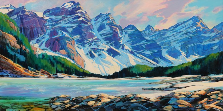 Image of art work “Moraine Melt”