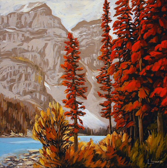 Image of art work &ldquo;Colors of Lake Moraine&rdquo;