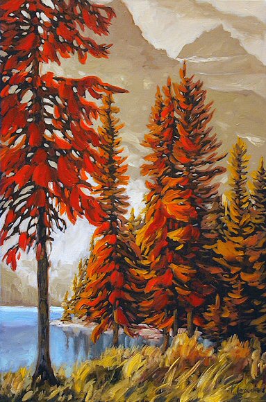Image of art work &ldquo;Morning Mood (Lake Moraine)&rdquo;
