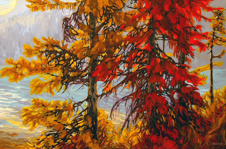 Image of art work &ldquo;Light of Ruby (Lake Louise)&rdquo;