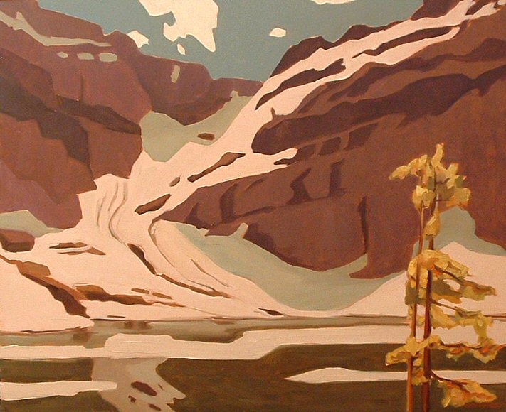 Image of art work &ldquo;Ice Reflection - Summer Lake&rdquo;