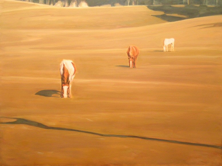 Image of art work “Shadow and Horses”