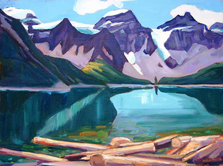 Image of art work “Moraine Lake”