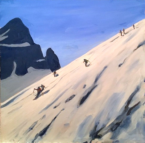 Image of art work “Rockies Winter”