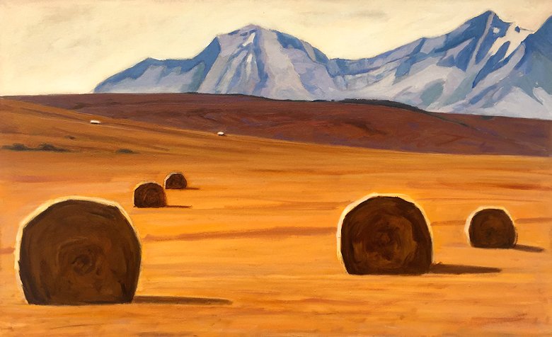 Image of art work “Foothills of Alberta”