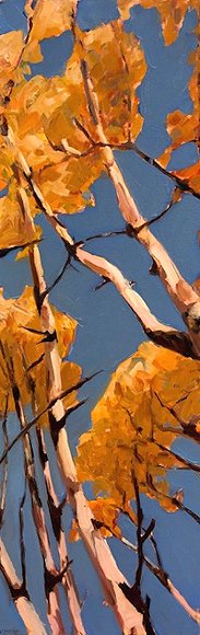 Image of art work “Poplars II”