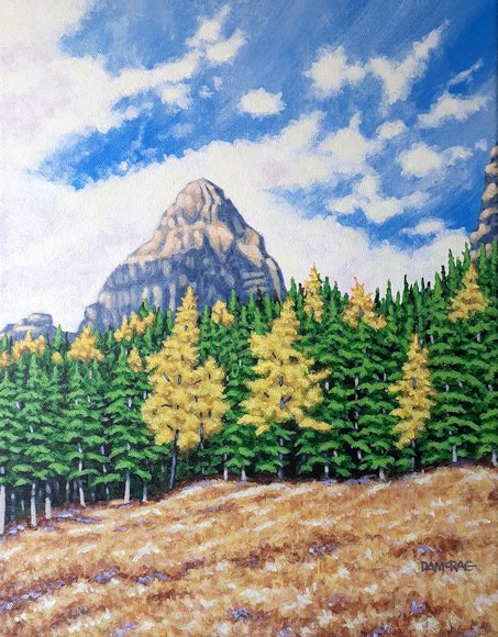 Image of art work “Fall Fantasy - Larch Valley, Banff National Park”