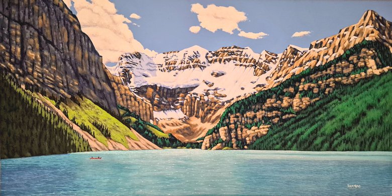 Image of art work &ldquo;Gem in the Rockies, Lake Louise&rdquo;