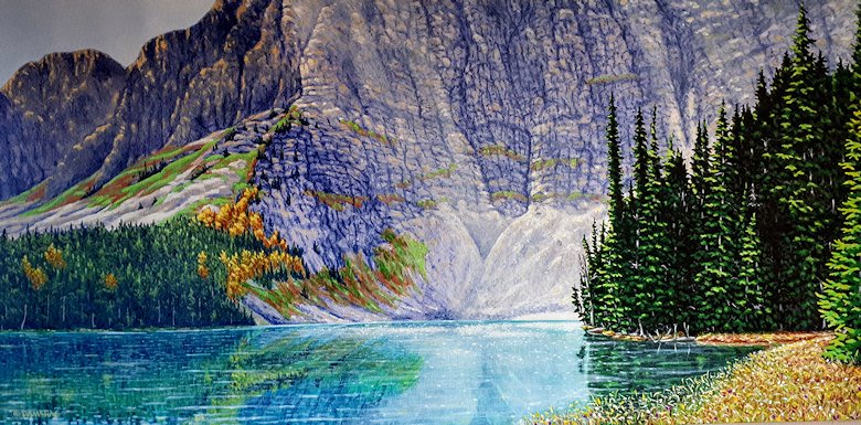 Image of art work “Radiance in the Rockies”
