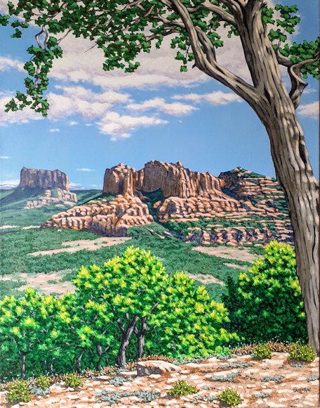 Image of art work “Springtime in Sedona”