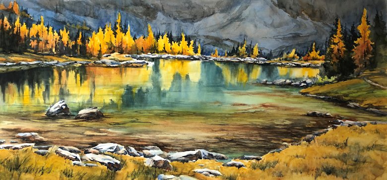 Image of art work “Opabin Plateau-Lake O