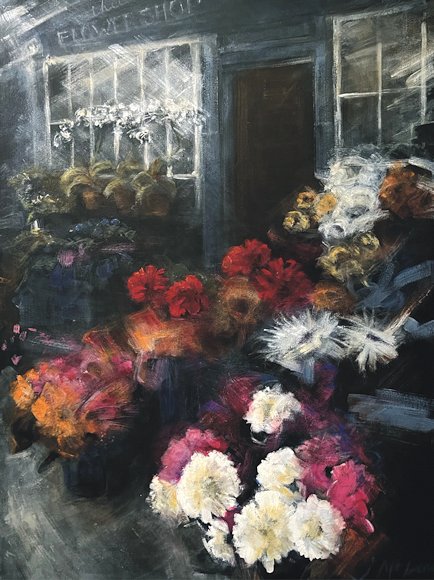 Image of art work “Thee Flower Shop”