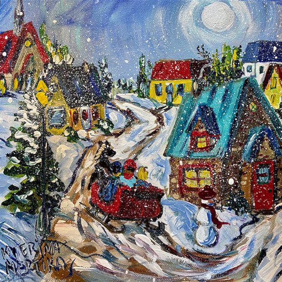 Image of art work “A Sleigh Ride”