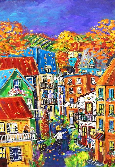 Image of art work “Crisp Fall Evenings”