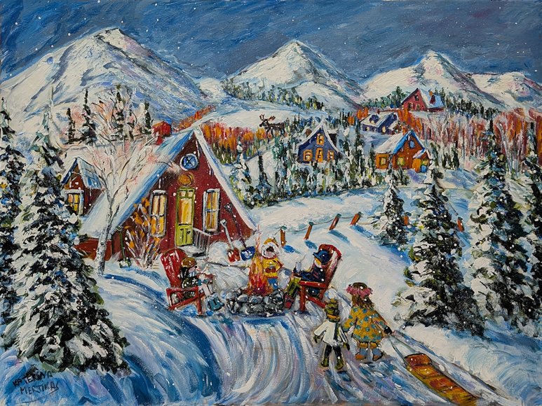 Image of art work “Moose on the Loose”