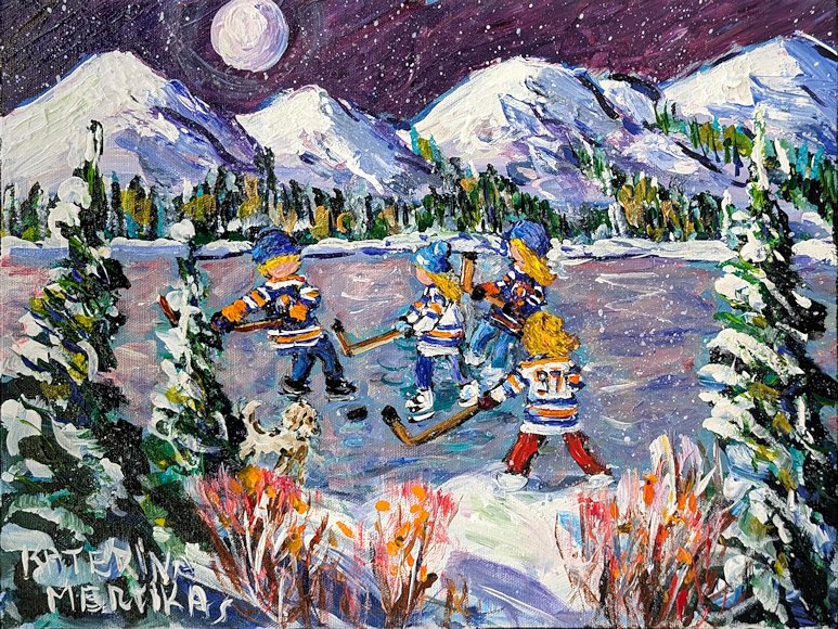 Image of art work “On a Glorious Winter Day”