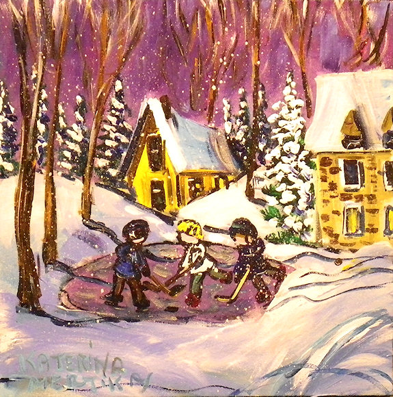 Image of art work “Purple Skies”