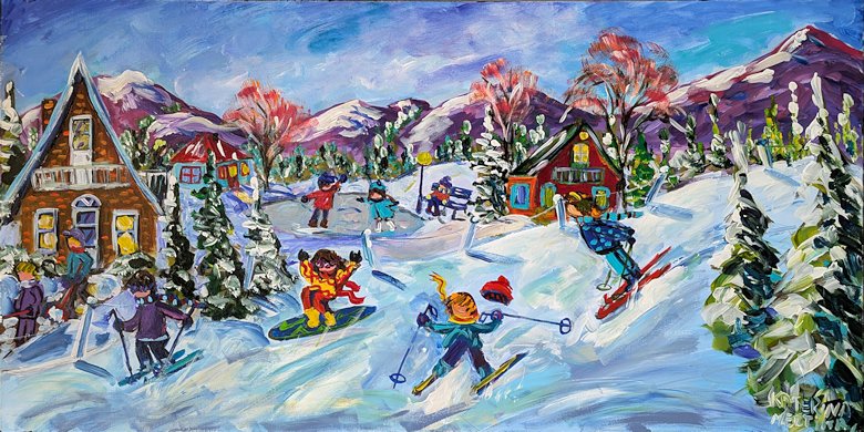 Image of art work “Ski Experts”